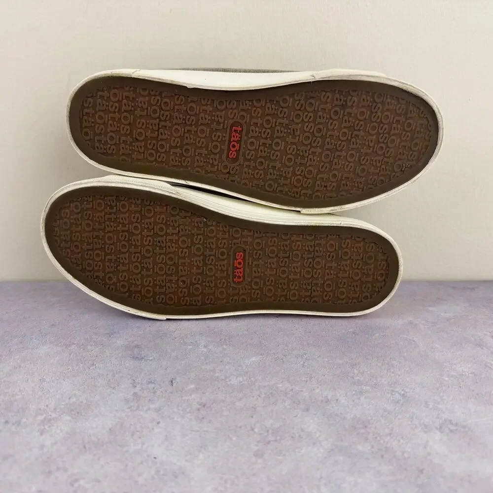 Taos Shoes Womens 7.5 EZ Soul Sneakers Slip On Canvas Comfort Arch Support Read - Picture 7 of 11